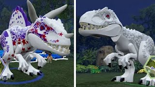 LEGO Jurassic World  Mosasaurus Unlock Location  Gameplay Skeleton amp Custom Dinosaur [upl. by Adnir]