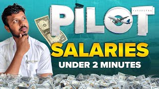 PILOT salaries under 2mins in తెలుగు  VAYUPUTRA  PILOT BHARATH [upl. by Attenrev]