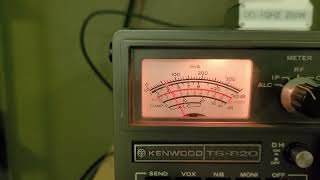 Tuning a Kenwood 820S hybrid radio [upl. by Ailegnave920]