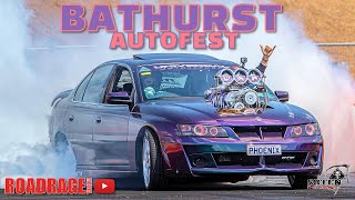 Bathurst Autofest  Burnouts Cruzn the Mountain Events Roll Racing [upl. by Ahslek]