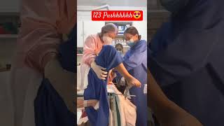 mother painful delivery newborn twins baby 🥰💖 pain cant explain shorts trending viralvideo [upl. by Tiffa]