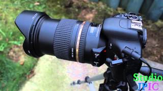 Tamron SP 24 70 Di VC 28 VCAF noise and AF speed test [upl. by Macnair288]