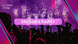 VIT Pune FRESHERS 2K24✨freshers vitpune party VITstudentactivities vitabhivriddhi [upl. by Aiem]