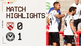 HIGHLIGHTS  Morecambe 01 Newport County [upl. by Atiuqa]