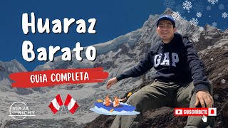 ¿Qué hacer en Huaraz  Lagunas miradores y aguas termales  Guia completa [upl. by Goldin]