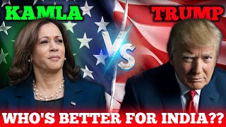 Trump vs Kamla Whos Better For India  Kamla Sanatan Virodhi  Sanatani Trump [upl. by Yerfoeg]