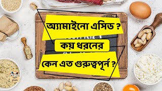 অ্যামাইনো এসিড কি  কয় ধরনের  কিসে কোথায় পাওয়া যায় amino Acid classification science education [upl. by Seyah]