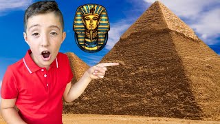 Great Pyramids of Giza 🇪🇬 Ancient Egypt for Kids 📚 Educational Videos For Kids [upl. by Jankey]