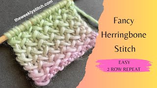 Fancy Herringbone Stitch [upl. by Gretchen847]