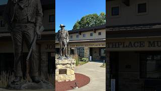 Visiting the John Wayne Birthplace Museum johnwayne westernmovies moviemuseum [upl. by Ecirtac943]