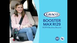 Podsedák Graco Booster Max R129  produktové Video  123kocikysk [upl. by Enia91]