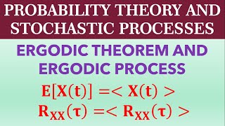 ERGODIC THEOREM AND ERGODIC PROCESS [upl. by Ide]