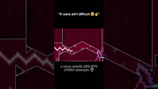 GEOMETRY DASH NEW TOP DEMON POITERCREATE  САМЫЙ СЛОЖНЫЙ УРОВЕНЬ GEOMETRY DASH X WAVE REBIRTH [upl. by Snowman640]