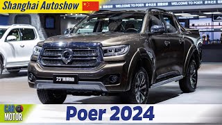 Great Wall Poer 2024🚙 Shanghai Auto Show 2023 🔥  Car Motor [upl. by Ethbinium]