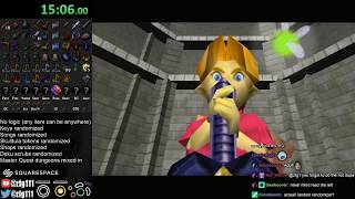 Ocarina of Time Randomizer max random settings no logic [upl. by Ideih]