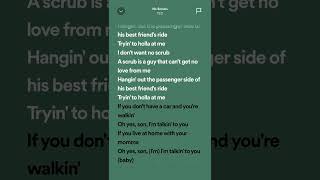 No Scrubs by TLC lyrics [upl. by Htebi]