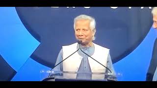 Dr Younus Introduce Mr Mahfujul Alam to Clinton global initiative as A Mastermind of Mass Uprising [upl. by Harihat]