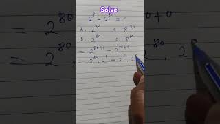 Solve  Which Option Is Right  maths shorts ssccgl exam mathstricks odisha [upl. by Naitsyrk]