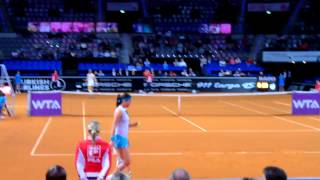 Mona Barthel vs Alja Tomljanovic  Porsche Tennis Grand Prix Stuttgart 2014 [upl. by Adalai762]