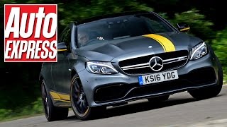 MercedesAMG C 63 S Edition 1 review a modernday hot rod [upl. by Ayyidas]