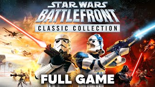 STAR WARS BATTLEFRONT CLASSIC COLLECTION Gameplay Walkthrough Full Game 2024 [upl. by Analak]