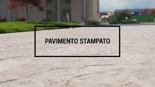 IDEAL WORK  PAVIMENTO STAMPATO [upl. by Susanetta]