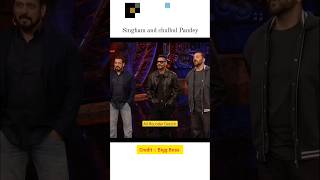 Salman Khan Vs Ajay Devgan in Bigg Boss elvishyadav munawarfaruqui fukrainsaan biggboss shorts [upl. by Hairahcez481]