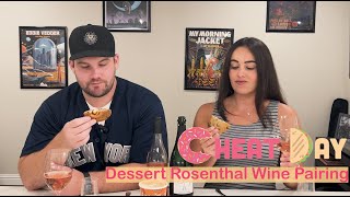 Dessert Wine Pairing  Rosenthal Wine and Cinnabon Review [upl. by Norrehs140]