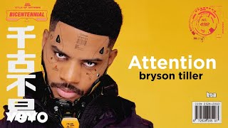 Bryson Tiller  Attention Visualizer [upl. by Zolnay]