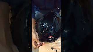 trending  helmet glass full black stickering ♥️₹amphelmet stickering ♥️ nanban sticker Trichy [upl. by Yra]