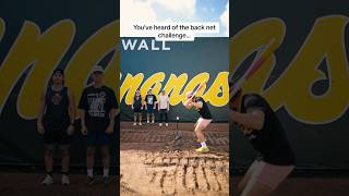 We Played the “Back Wall Challenge” 😂⚾️ baseball daltonmauldin5 billleroy tannerthomas [upl. by Finbur]