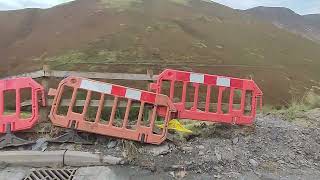 Newlands Pass Landslide Lake District  Friday 13th 😱 September 2024 [upl. by Dambro]