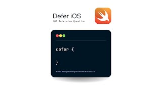 Defer in iOS  iOS Coding Question  iOS Interview Questions [upl. by Huppert65]