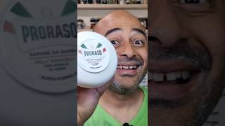 ASMR LATHERING Proraso White Sensitive💈🔊🧼💈asmr skincare grooming wetshaving relaxing shaving [upl. by Wilser]