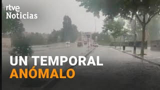 ÓSCAR llega a ESPAÑA la BORRASCA INVERNAL que dejará FUERTES rachas de LLUVIA y VIENTO  RTVE [upl. by Yenaiv]