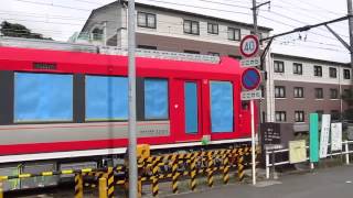 20140527 箱根登山鉄道 新型車両3000形 試運転【強羅】 [upl. by Nrojb]