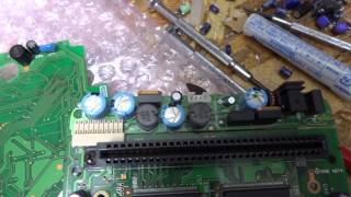 Sega CDX Capacitor Replacement CD Pot Adjustments Trouble Shooting Problems [upl. by Nnahgem]