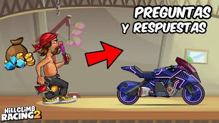 HILL CLIMB RACING 2  PREGUNTAS Y RESPUESTAS😱🔥 [upl. by Llesirg]