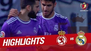 Resumen de Cultural Leonesa vs Real Madrid 17 [upl. by Aldora]