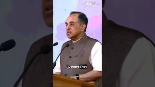 Declare Ram Setu as a national heritage monument  Subramanian Swamy  CIS Indus bharat ramsetu [upl. by Dnalrah]