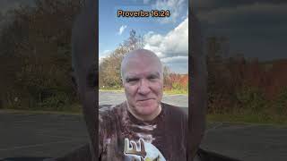 Bible Verse of the Day Proverbs 1624 shorts bibleverse verseoftheday [upl. by Tombaugh44]