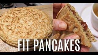 FIT PANCAKES PANCAKE PROTEICO ALTO E SOFFICE RICETTA FACILISSIMA per un RISULTATO SUPER [upl. by Eidnew776]