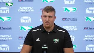 UND Football  Caleb Olson Weekly Press Conference  93024 [upl. by Haman]