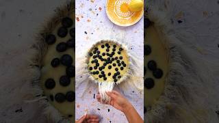 Lemon and Blueberry Kataifi Custard Pie Find the recipe on the Antoniou Fillo Pastry website [upl. by Hendrickson]