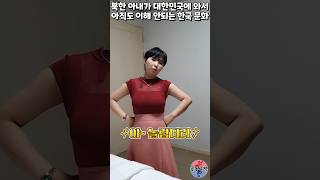 북한 아내가 대한민국에 와서 아직도 이해 안되는 한국 문화 shorts 디저트 간식 윤설미 [upl. by Ahsuat]