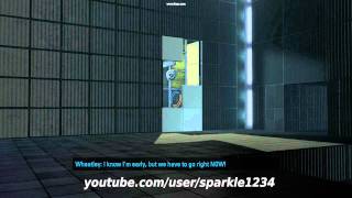 Portal 2 Wheatley speaking with American accent  FULL LENGTH [upl. by Inanuah199]