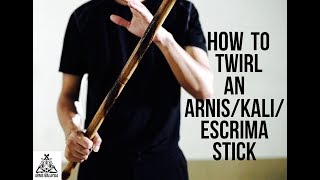 How to Twirl an ArnisEscrimaKali Stick [upl. by Ocirema265]