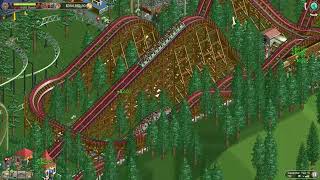 Completed Park 15 rctclassic rct rollercoastertycoon2 [upl. by Lynad]