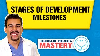 Growth amp Developmental Milestones  Pediatric Nursing Stages of Development [upl. by Bonnie]