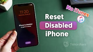 How to Reset Disabled iPhone without iTunes 2 Ways [upl. by Richy]